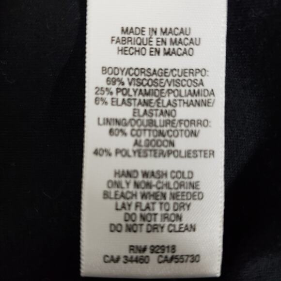 Juicy Couture Blazer Jacket Size S Bubble Ruffle Hem Military Epaulets Black - Picture 13 of 14